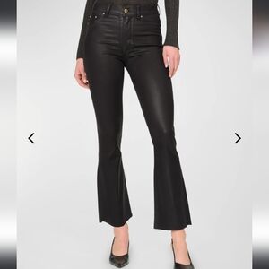 DL1961 Bridget Boot High Rise Instasculpt Crop Jeans Sonoma Black Glazed 32